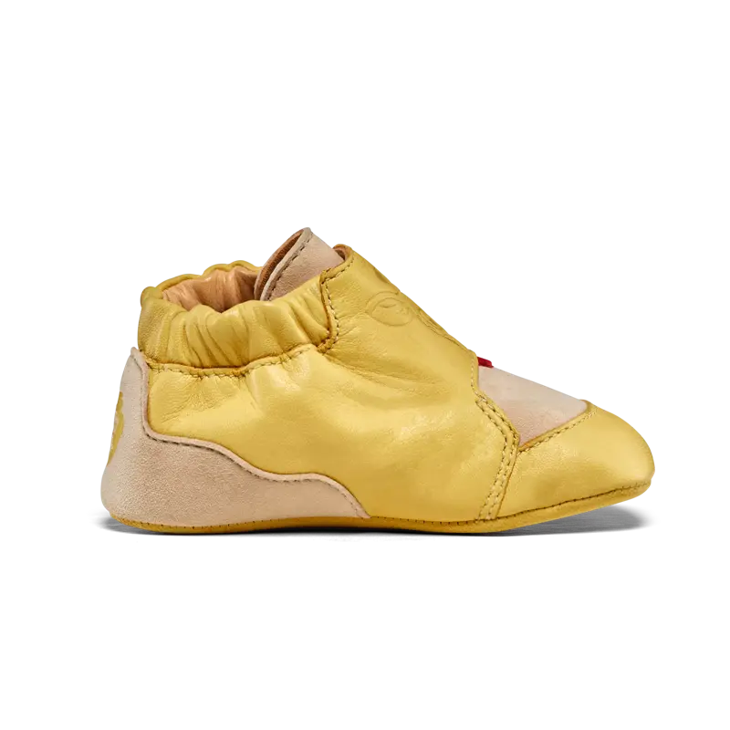 Affenzahn Krabbelschuh Leder Crawly Giraffe