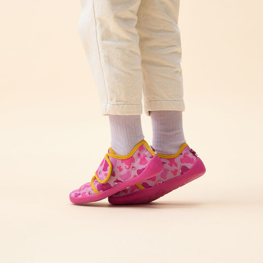 Affenzahn Slipper Cotton Movy Vogel