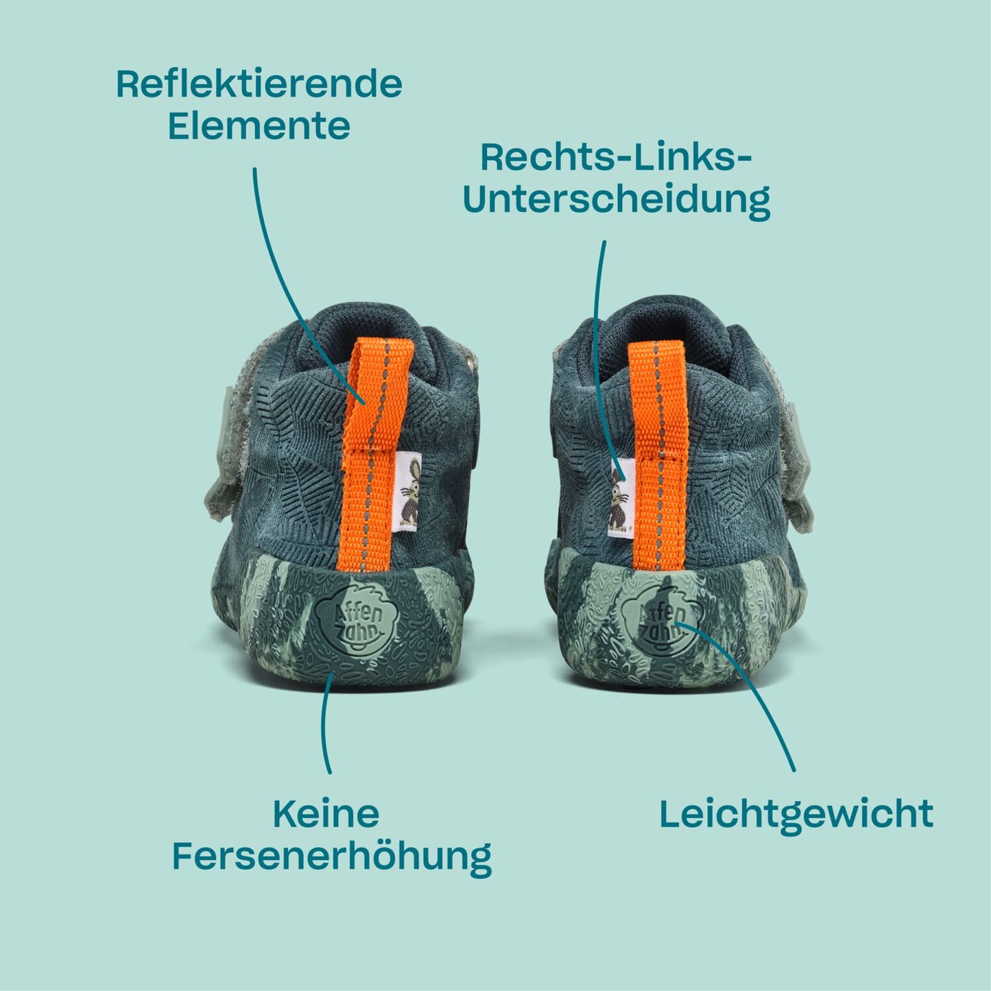 Affenzahn Übergangsschuh Leder Talky Bunny
