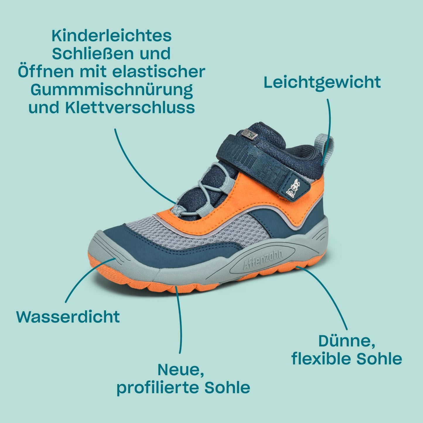 Affenzahn Lowboot Explory Vogel