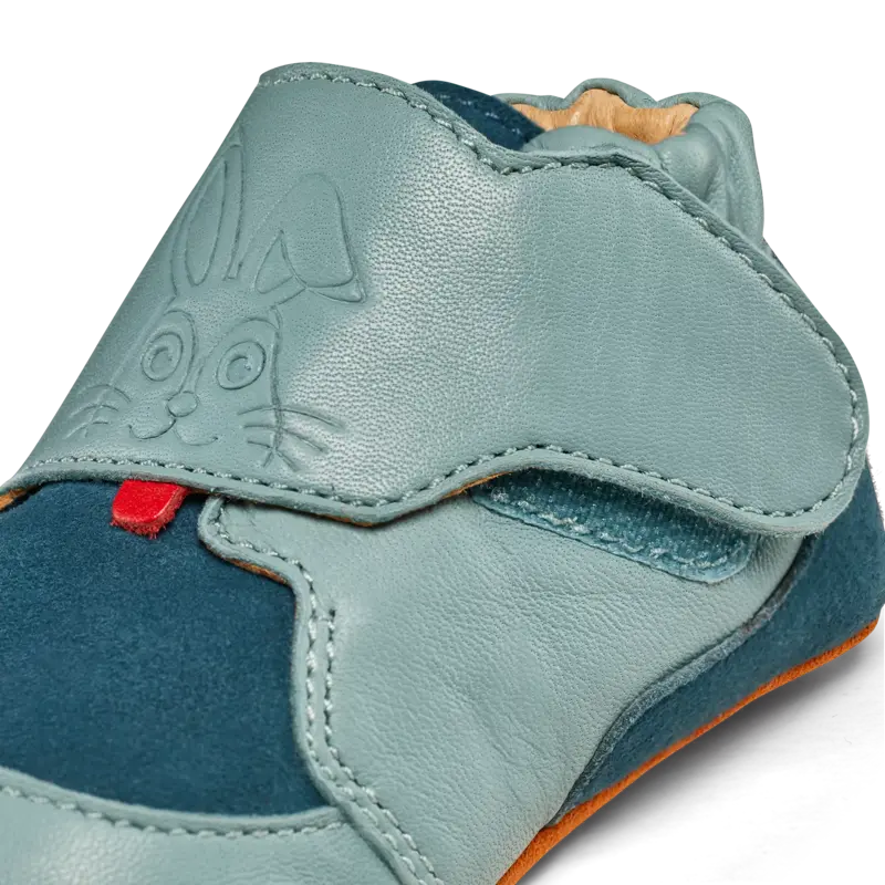 Affenzahn Krabbelschuh Leder Crawly Bunny