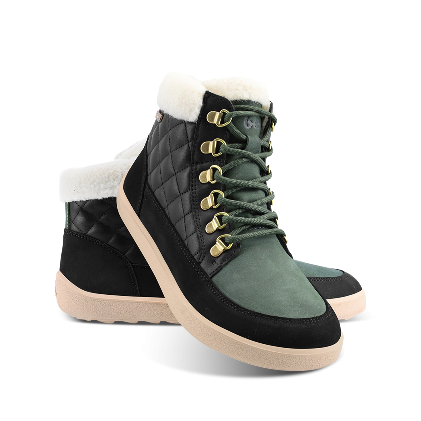 Belenka Olivia Black & Dark Green