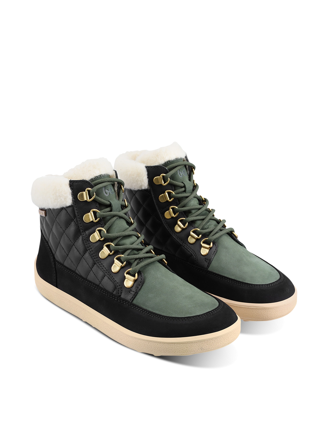Belenka Olivia Black & Dark Green