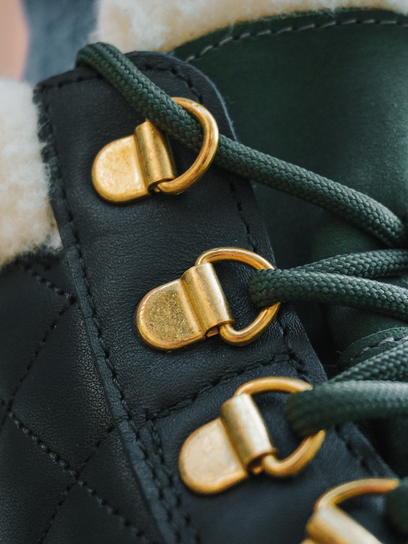 Belenka Olivia Black & Dark Green