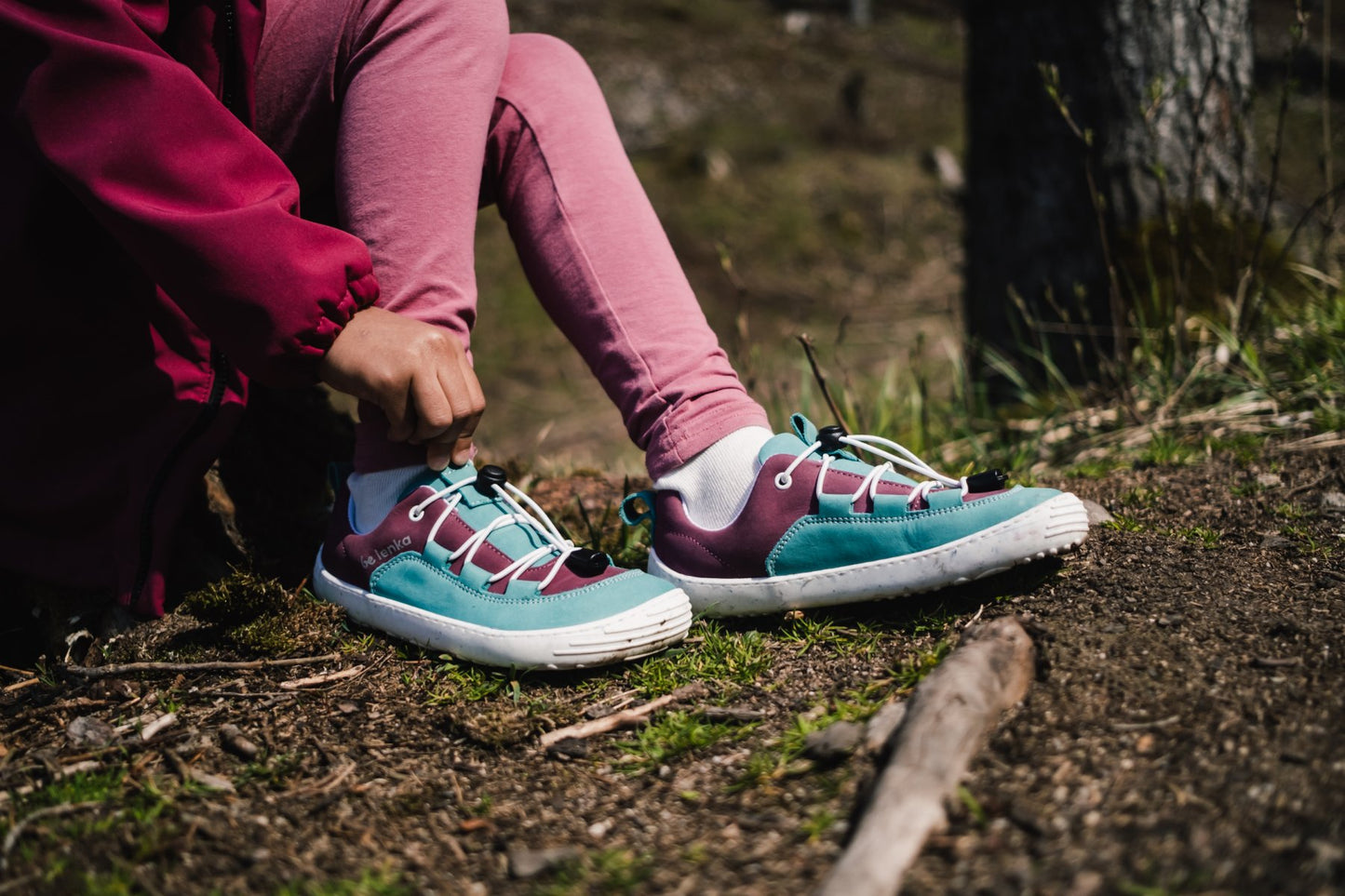 Belenka Kids Xplorer Light Teal & Plum