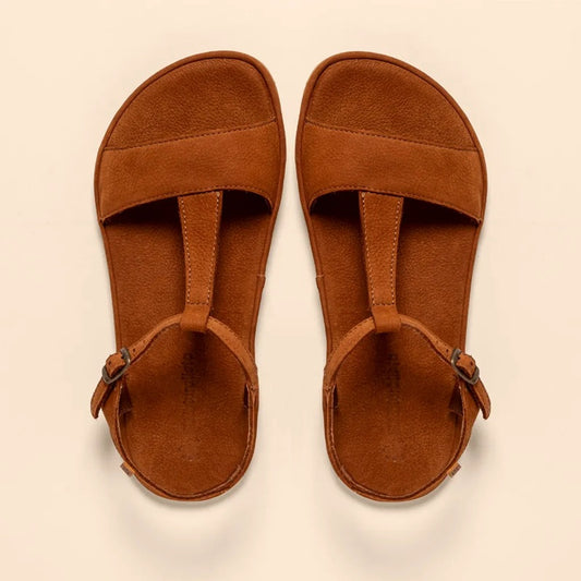 Schnallenverschluss der El Naturalista Nobuck Cuero Sandale