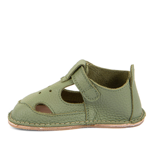 Lauflernschuh aus Naturleder Froddo Barefoot Stap Olive