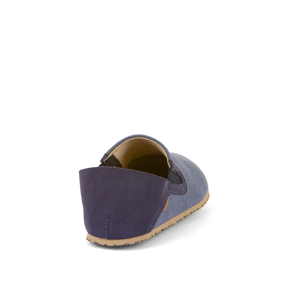Froddo Barefoot Slip-On Cotton Blue