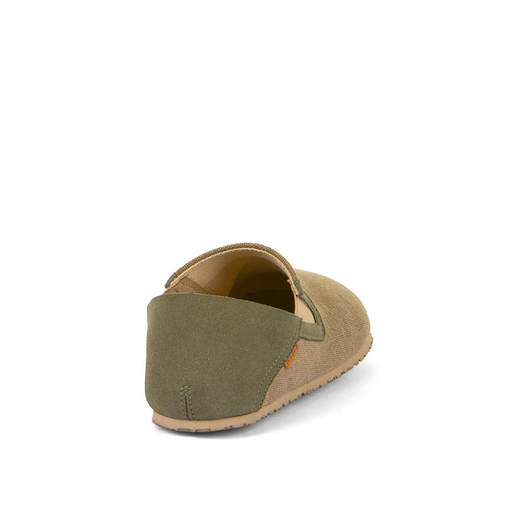 Froddo Barefoot Slip-On Cotton Olive