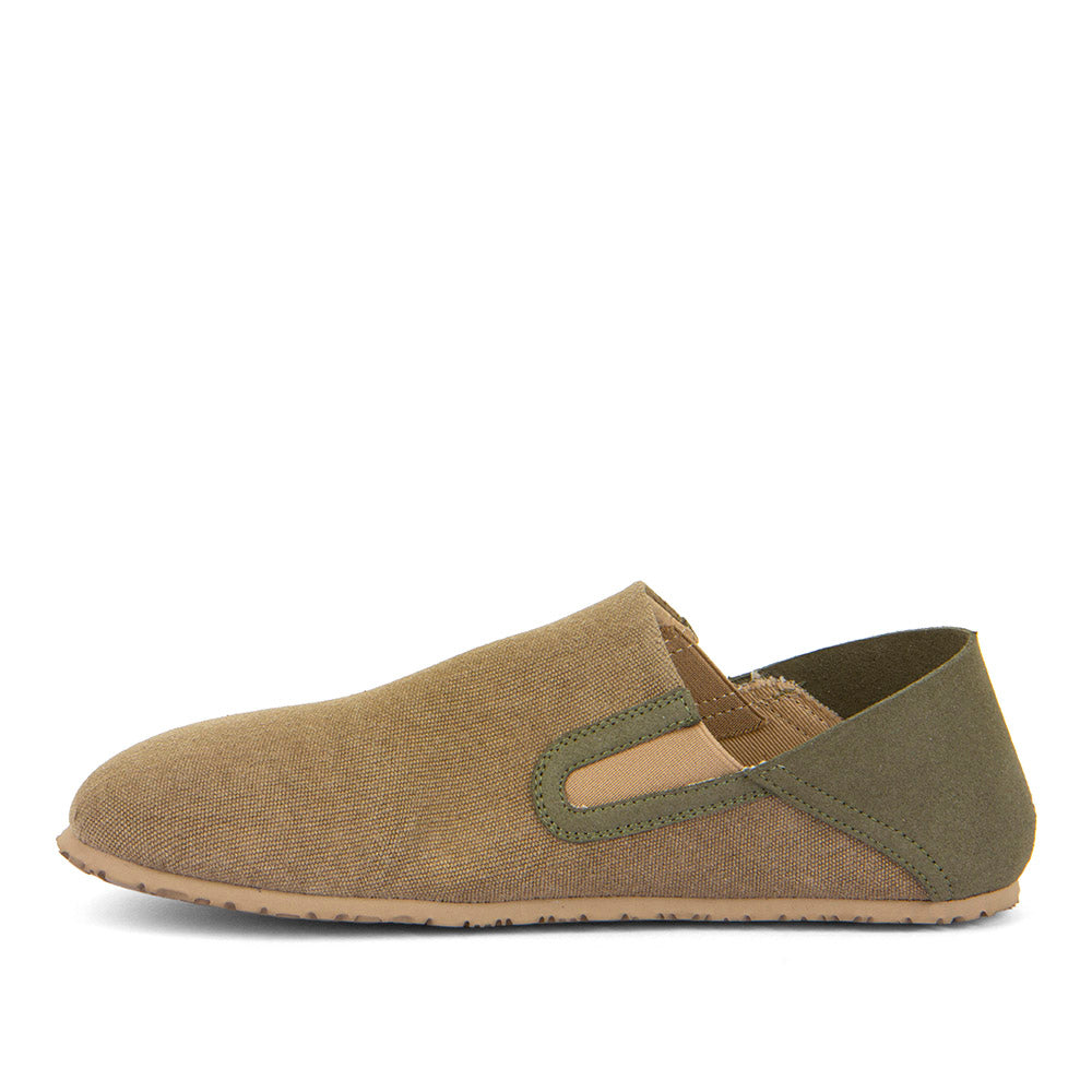 Froddo Barefoot Slip-On Cotton Olive
