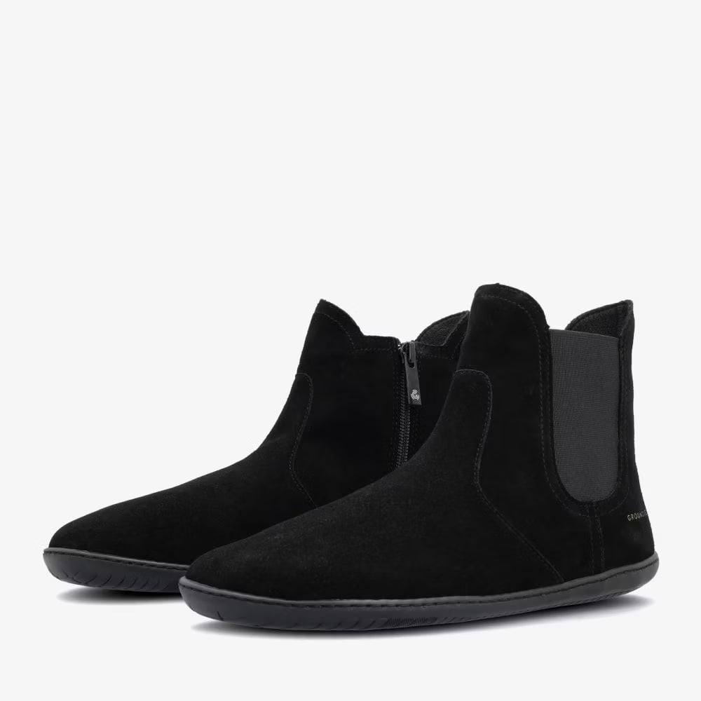 Groundies Camden Mid Barefoot+ Black