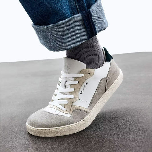 Minimalistischer Herren Sneaker Velours Nubuk