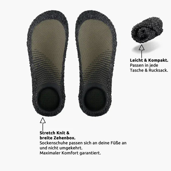 Skinners Sockenschuhe 2.0 Eco Moss