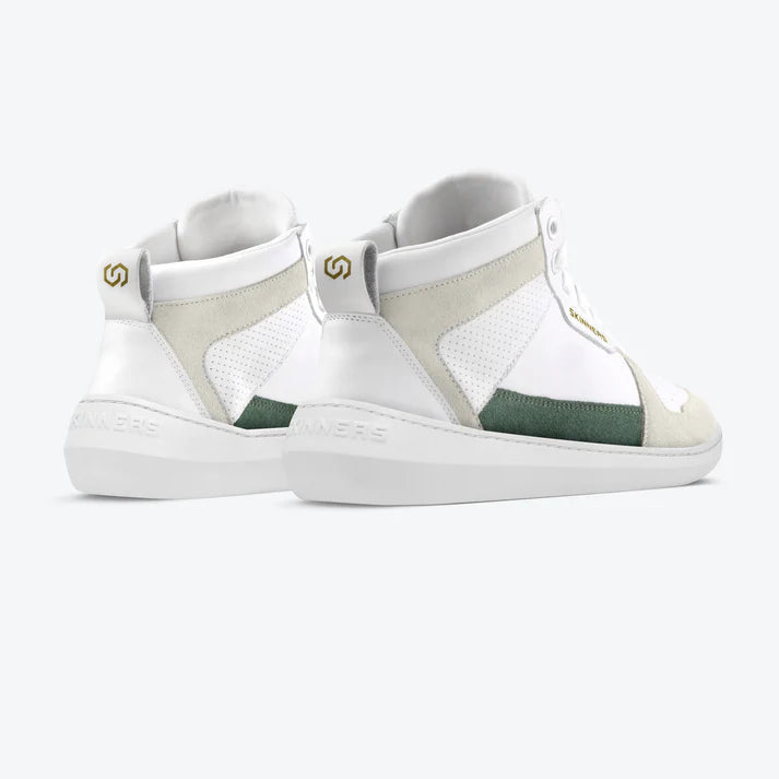 Skinners Oldschooler High Top Green / White