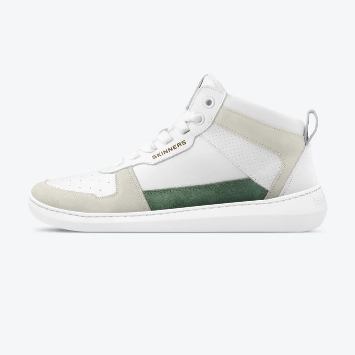 Skinners Oldschooler High Top Green / White