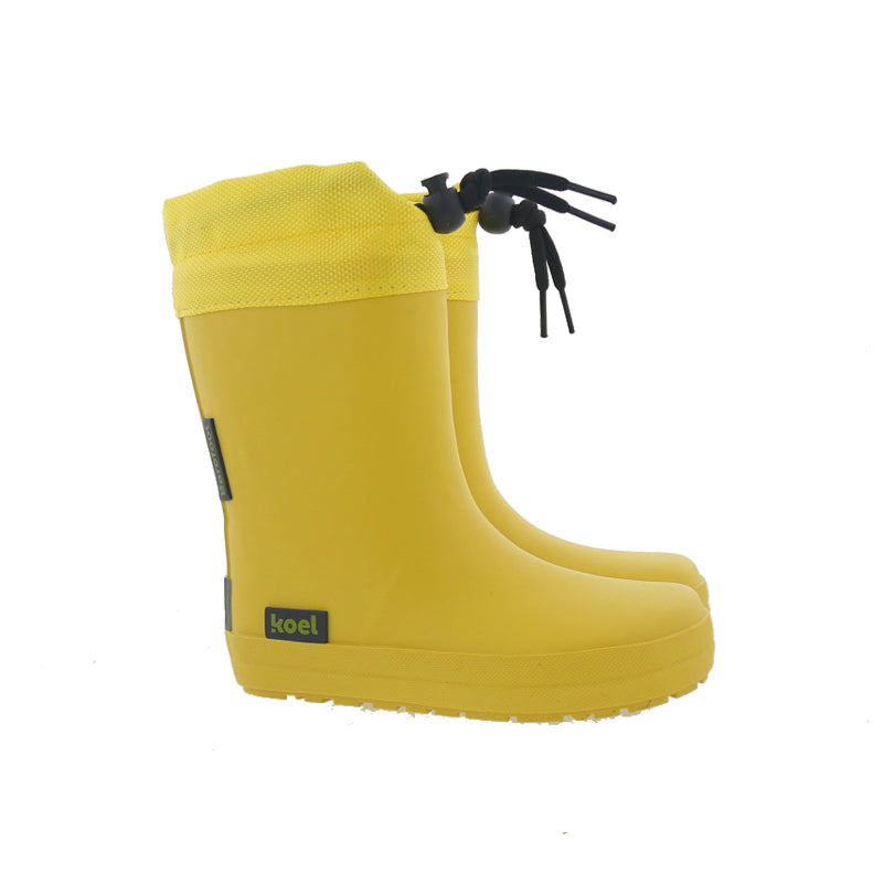 Koel Gummistiefel Wool Gelb