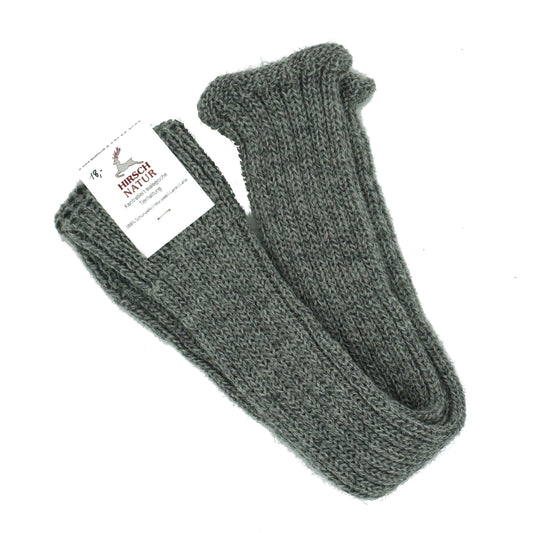 Hirsch Natur Stulpen Norweger Grau