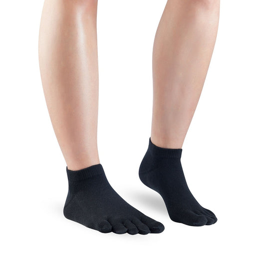 Knitido Zehensocken Sneaker Schwarz