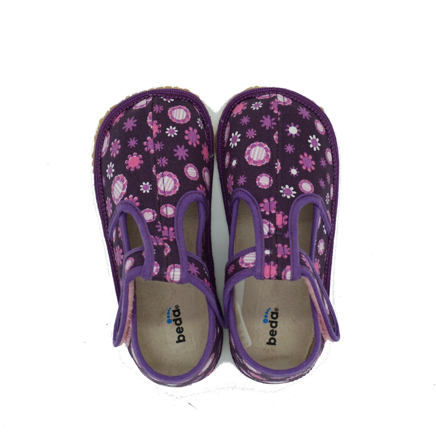 Beda Hausschuhe Slim Flowers