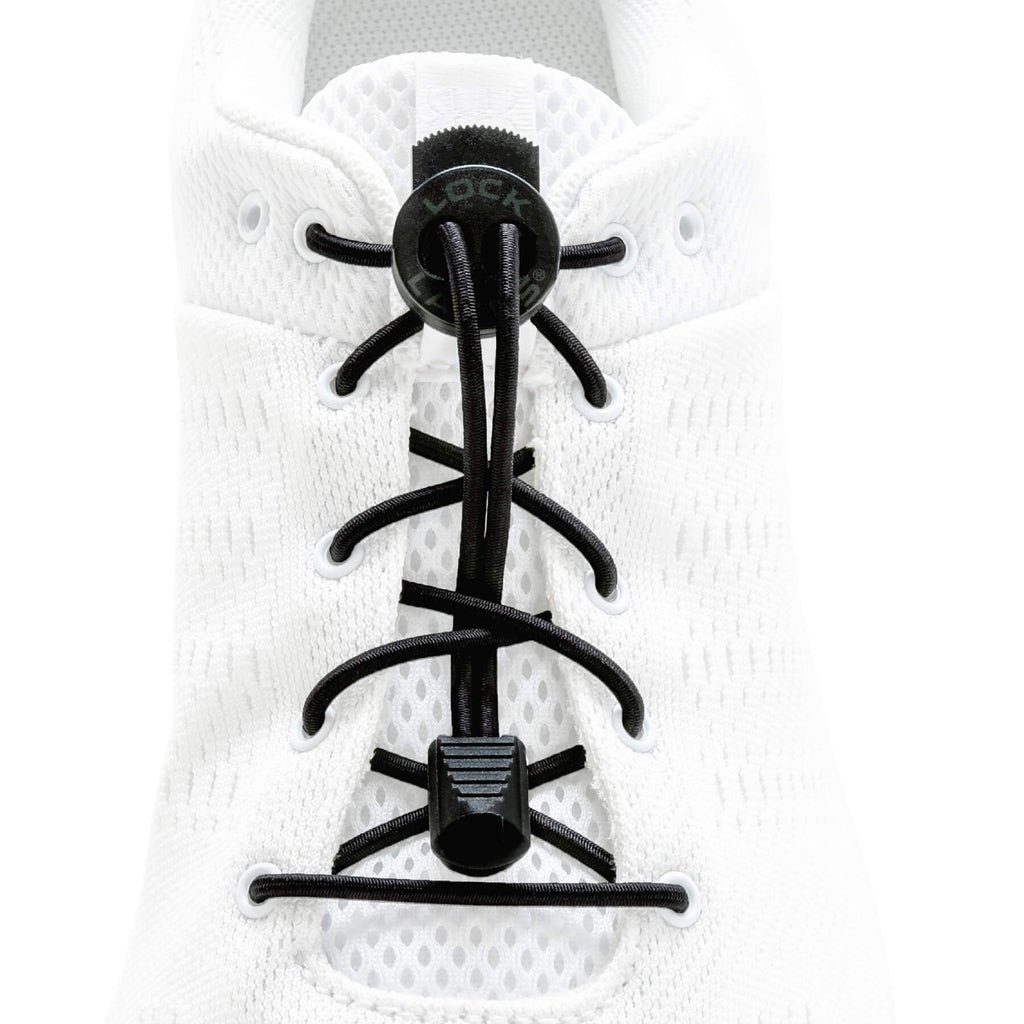 LockLaces Schwarz Solid