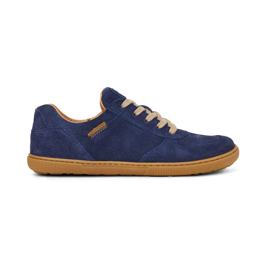 Koel Francie Suede Eco Blue Barfuß-Sneaker für Erwachsene