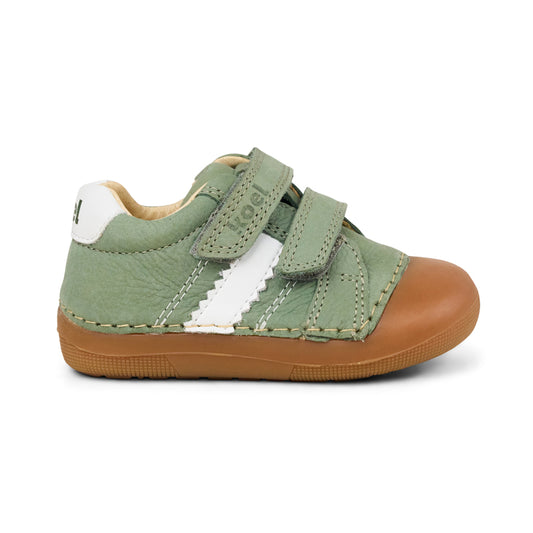 Koel Archie Leather 3.0 Olive Barfußschuh für Kinder