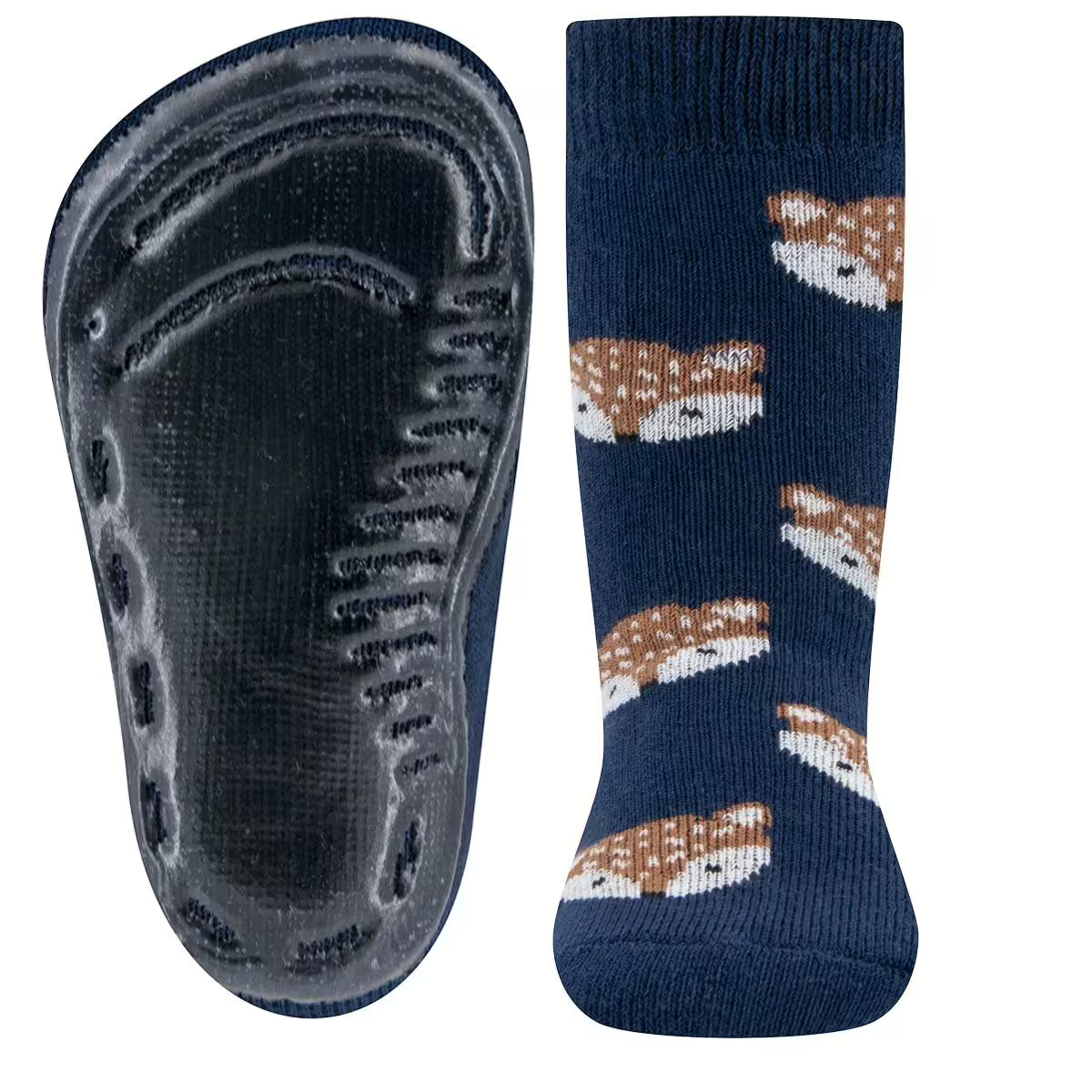 Ewers Stoppersocken Fuchs Navy