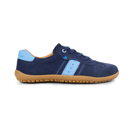 Koel Ila Suede 3.0 Navy Barfuß-Sneaker für Erwachsene