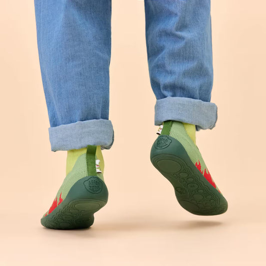 Affenzahn Slipper Knit Flinky Drache