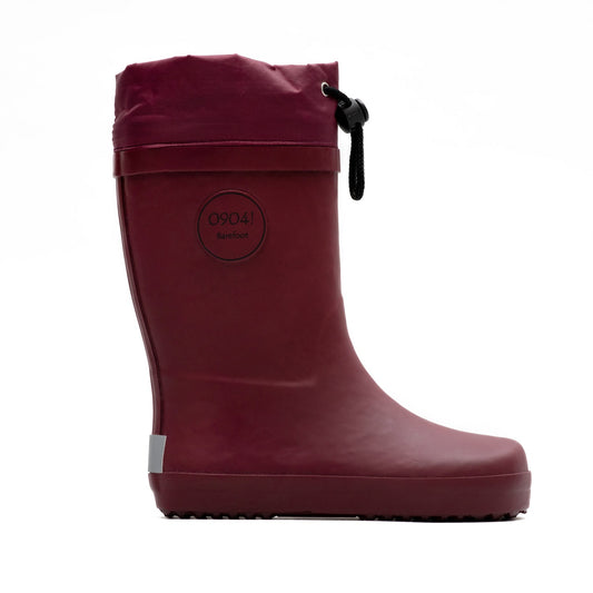0904! Barefoot Winter Gummistiefel Bordeaux