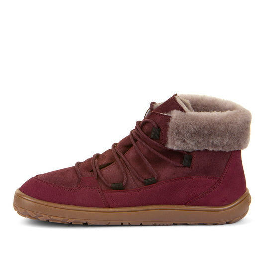 Froddo Barefoot Up Furry W Tex Bordeaux