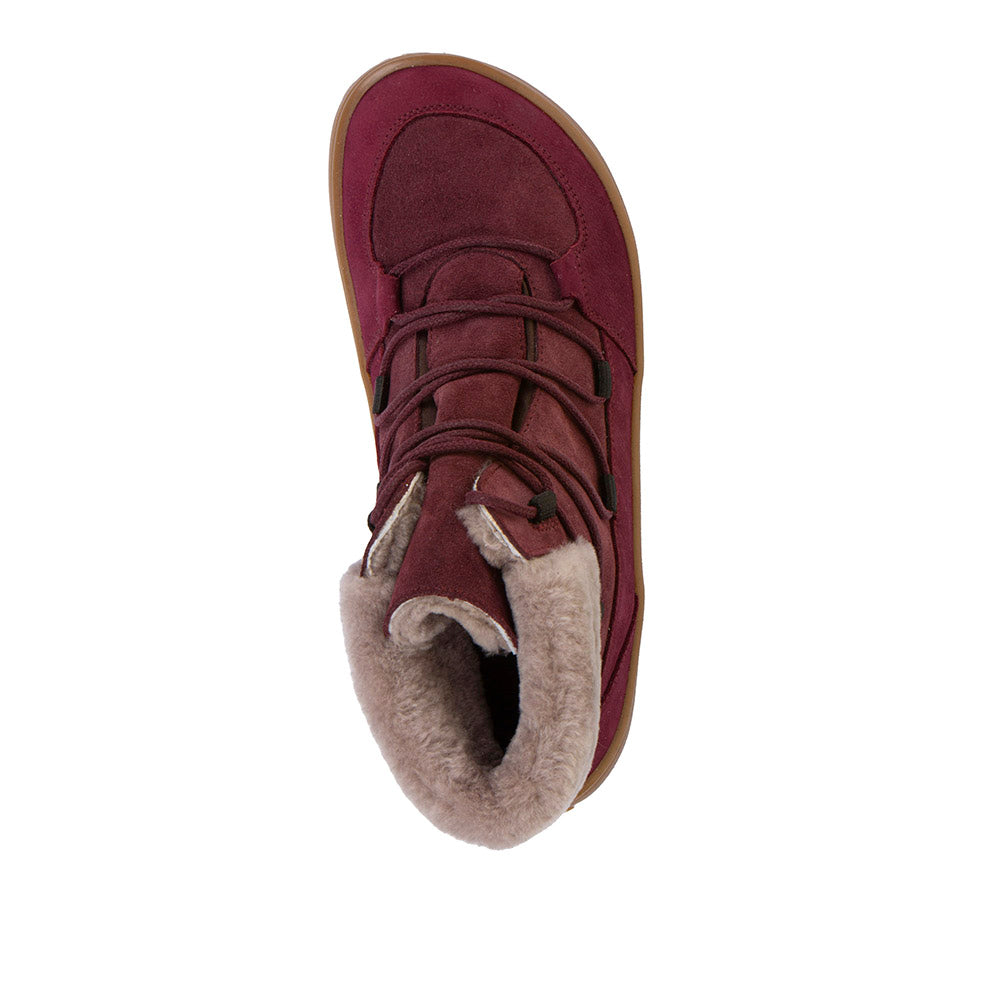 Froddo Barefoot Up Furry W Tex Bordeaux