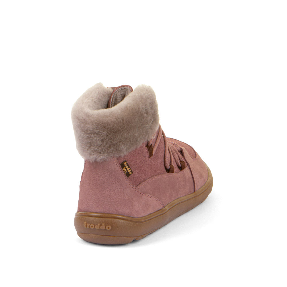 Froddo Barefoot Up Furry W Tex Dark Pink