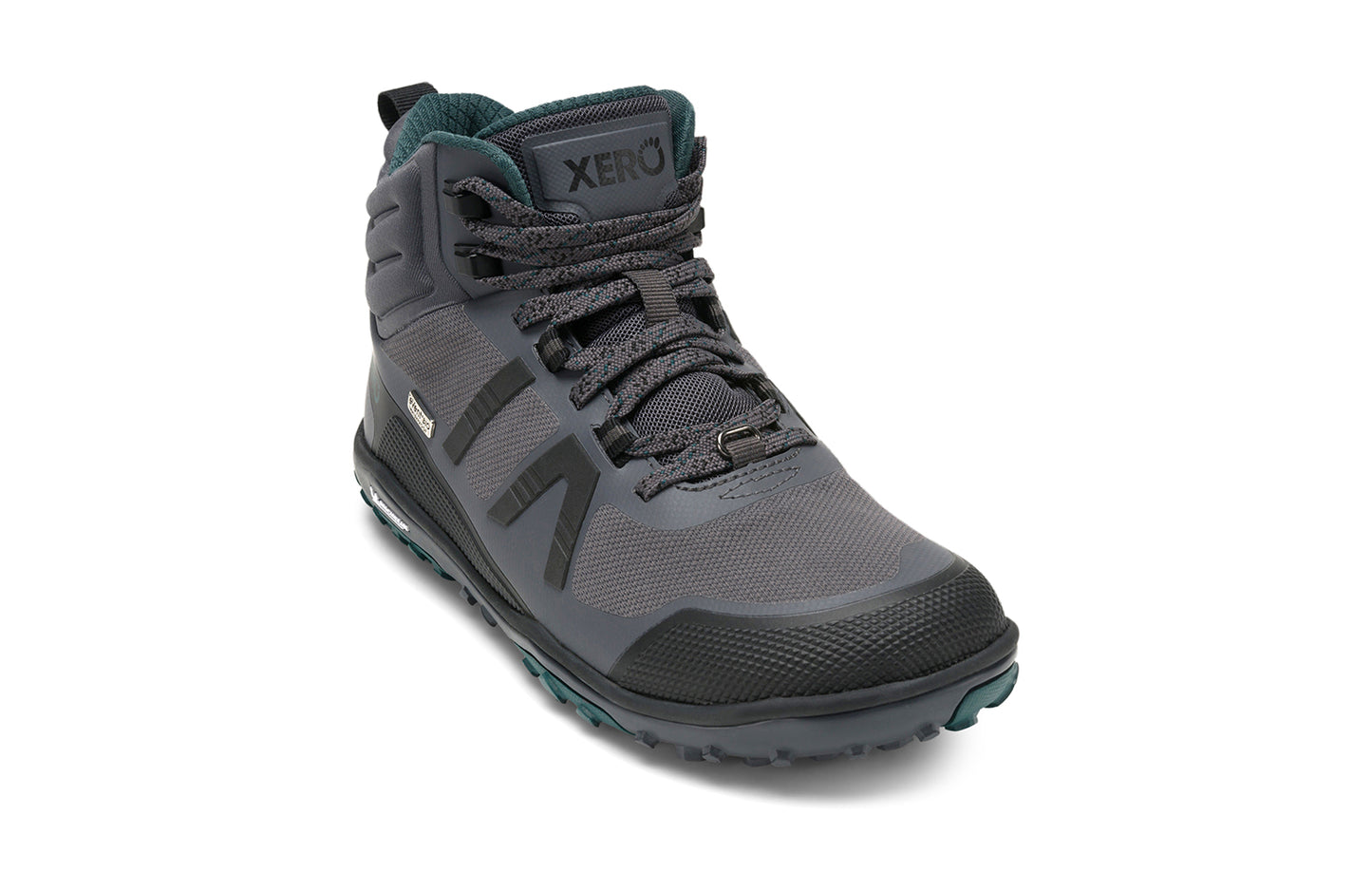 Xero Shoes Scrambler Mid WP Asphalt-Sea-Moss