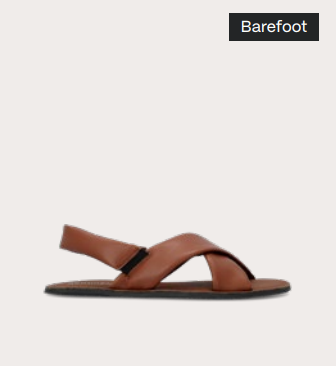 Groundies Verona Vegan Caramel – leichte Barfuß-Sandale