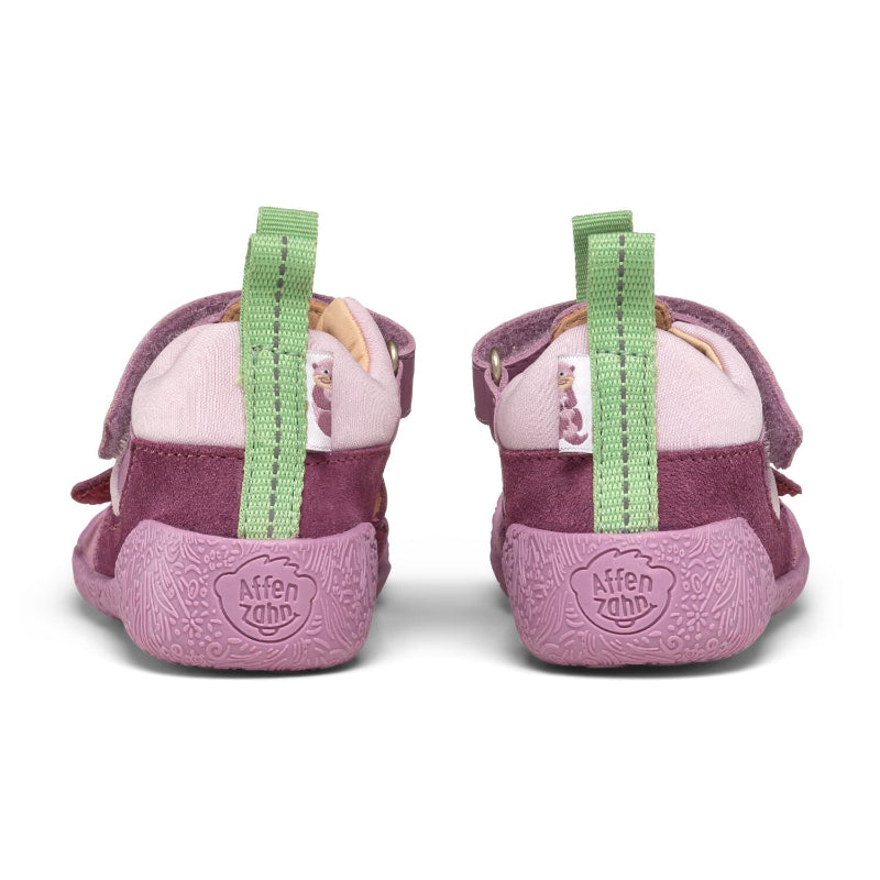 Affenzahn Sandale Leather Freely Otter – weiche Lauflerner-Barfußsandale