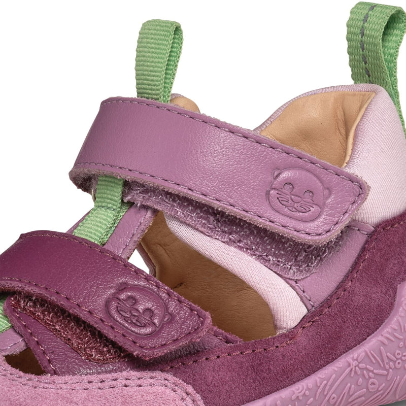 Affenzahn Sandale Leather Freely Otter – weiche Lauflerner-Barfußsandale