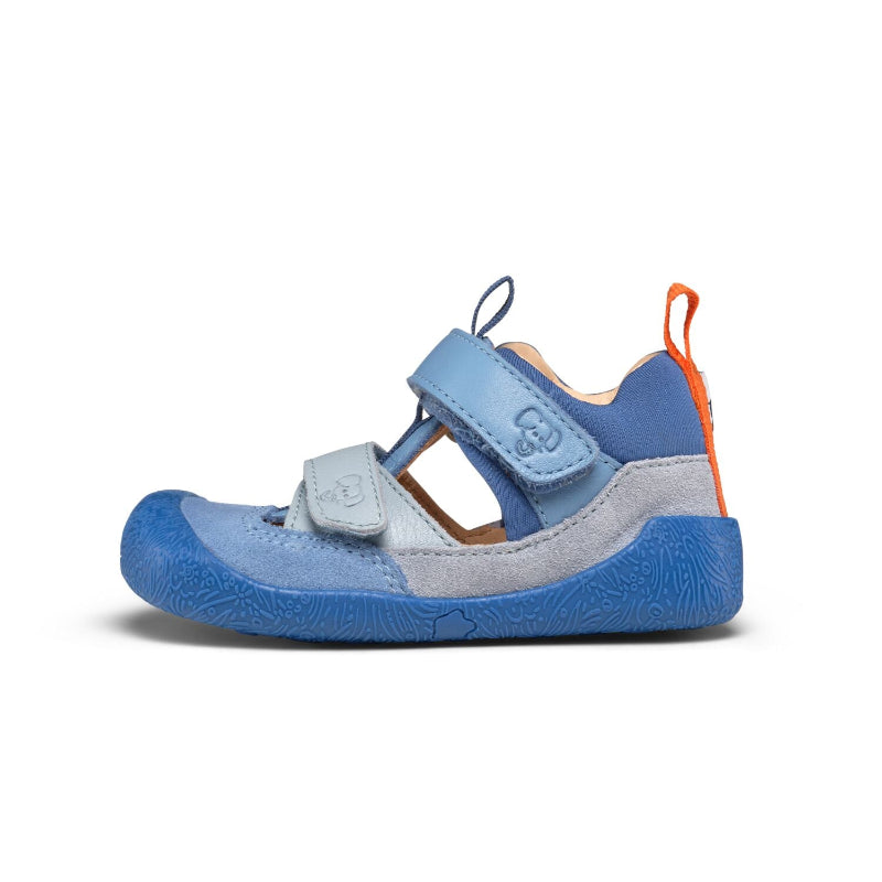 Affenzahn Sandale Leather Freely Elefant – weiche Lauflerner-Barfußsandale