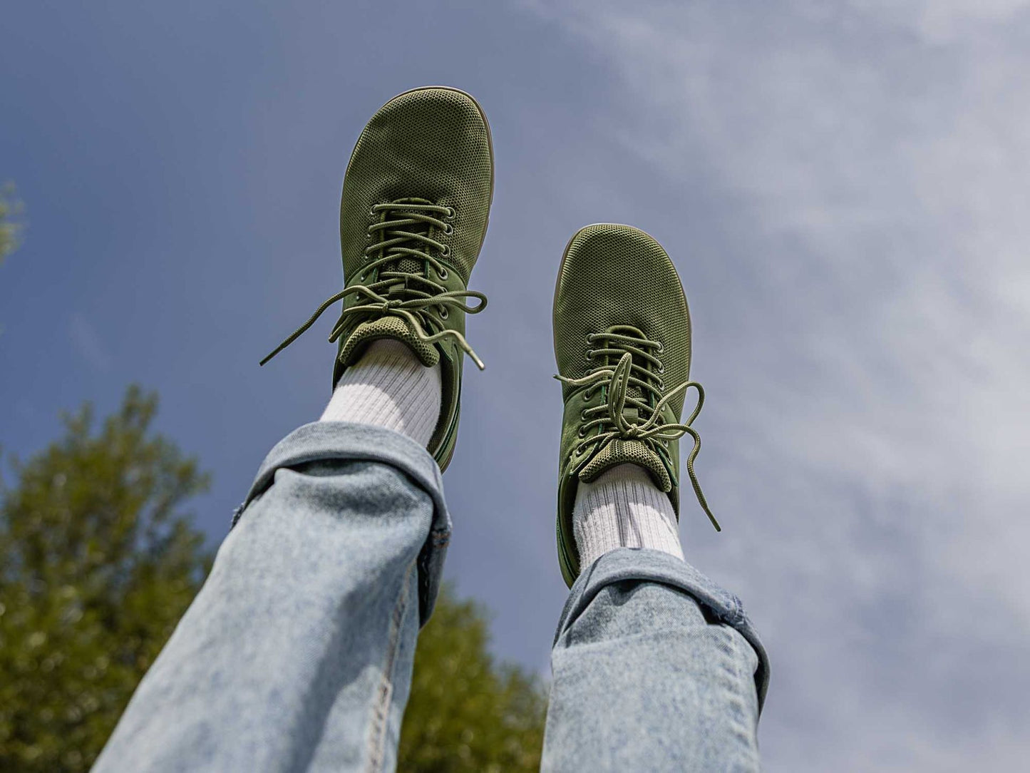 Minimalistischer Knit Sneaker Ballop Bneed