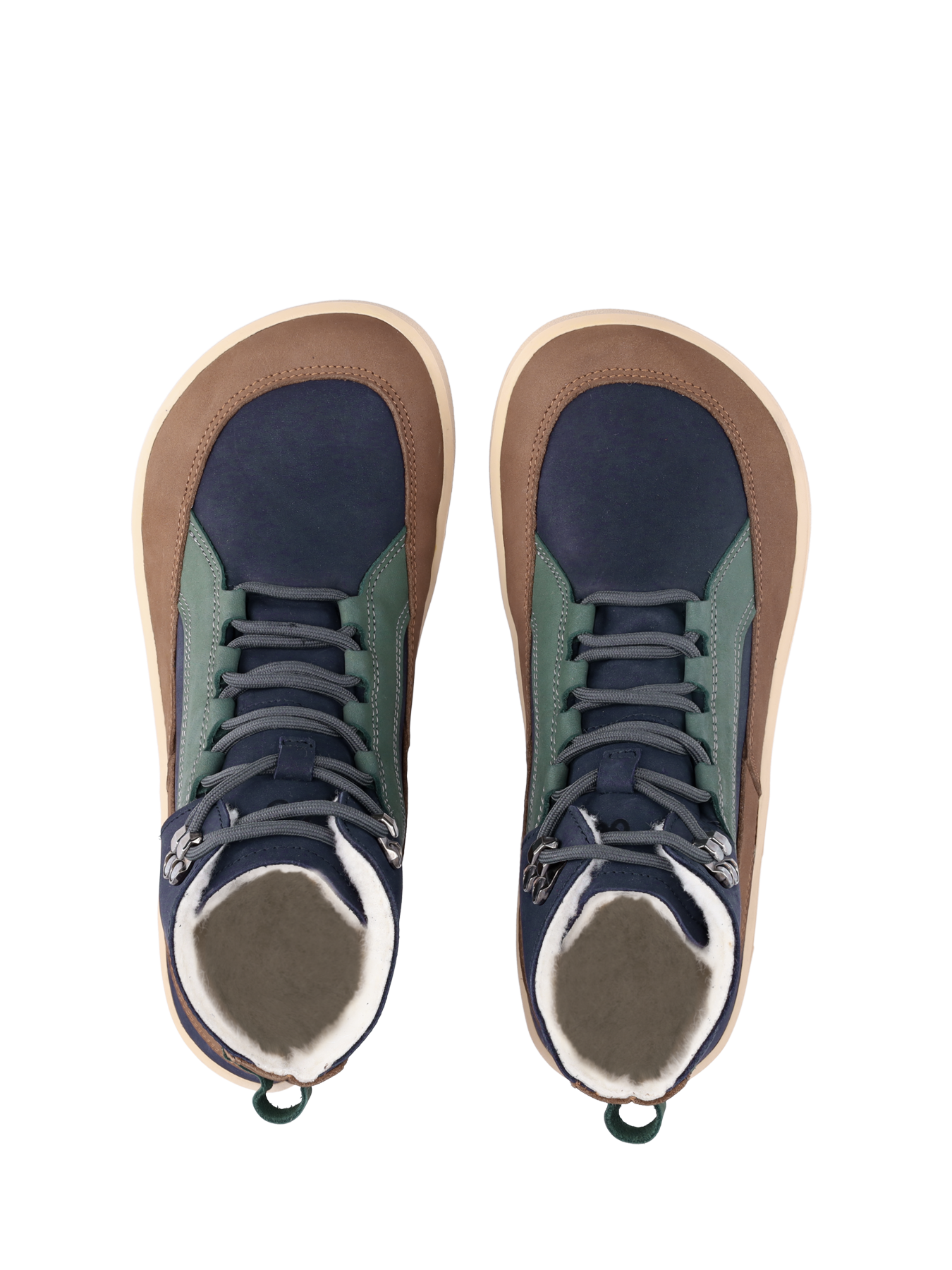 Belenka York Navy, Brown & Beige