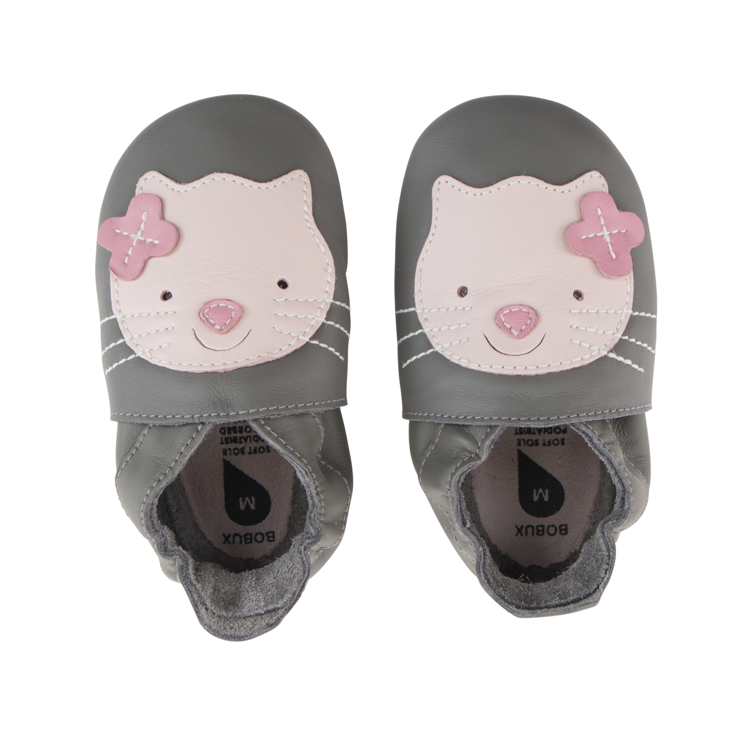 Bobux Soft Soles Grey Kitten