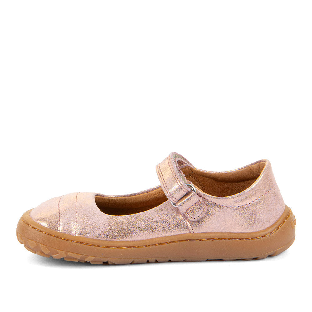 FRODDO Barefoot Mary J Pink / Gold – Barfuß-Ballerina
