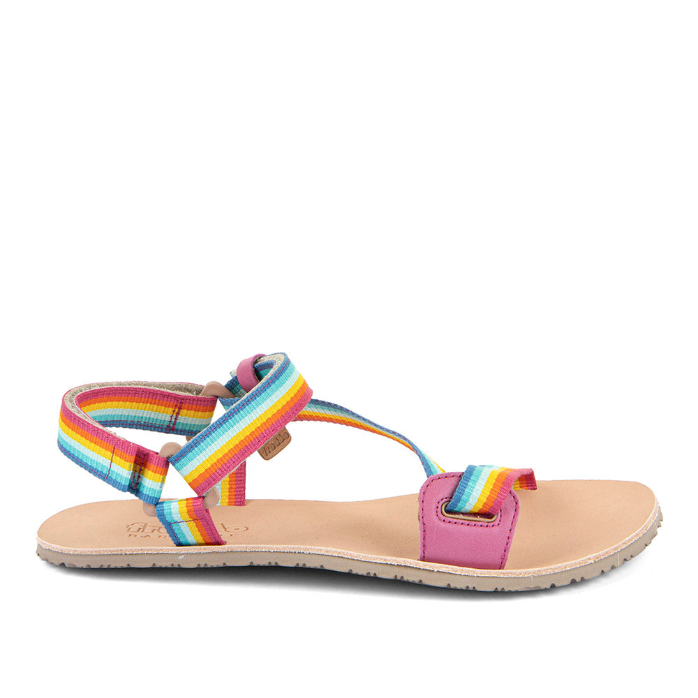 Flexible Barfuß-Sandale für Erwachsene Froddo Flexy Straps Multicolor