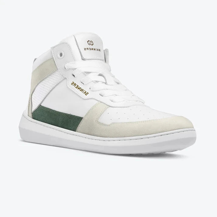 Skinners Oldschooler High Top Green / White