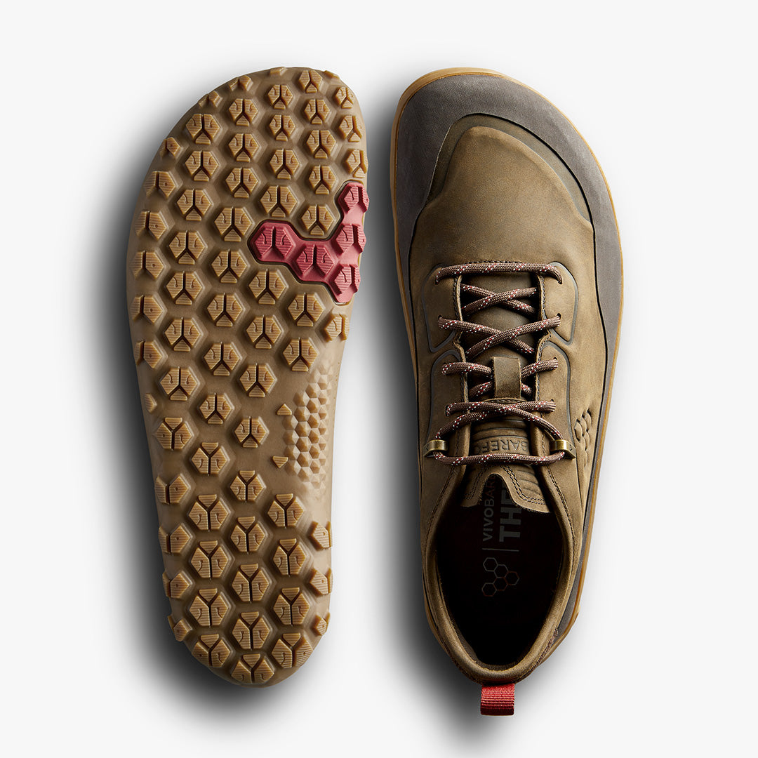 Vivobarefoot Tracker Leather Low Bracken