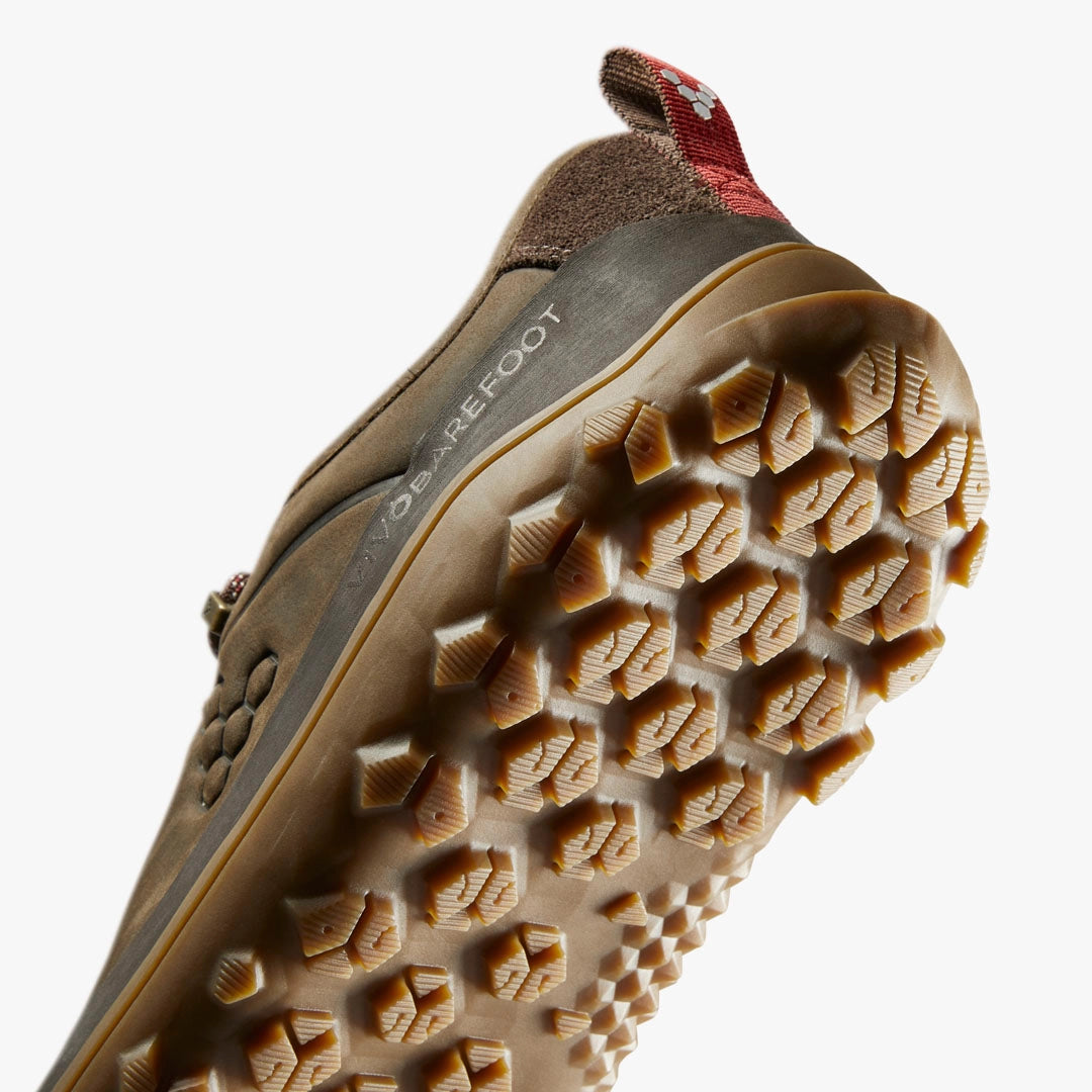 Vivobarefoot Tracker Leather Low Bracken