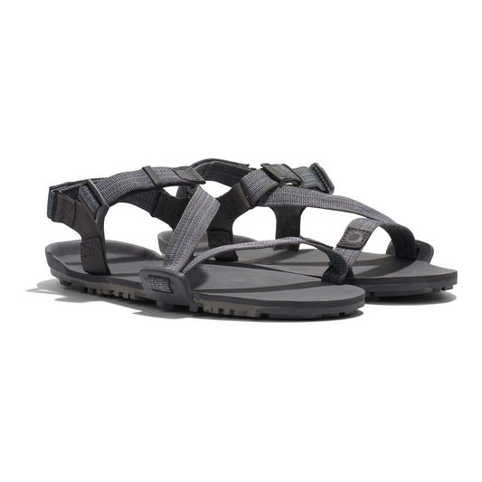 Xero Shoes Z-Trail EV Steel Gray Barfuß-Outdoor-Sandale