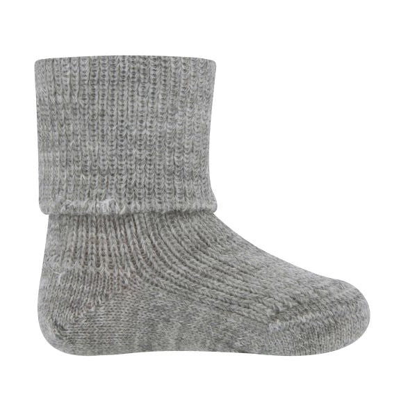 Ewers Socken Alpaka/Merino Grau