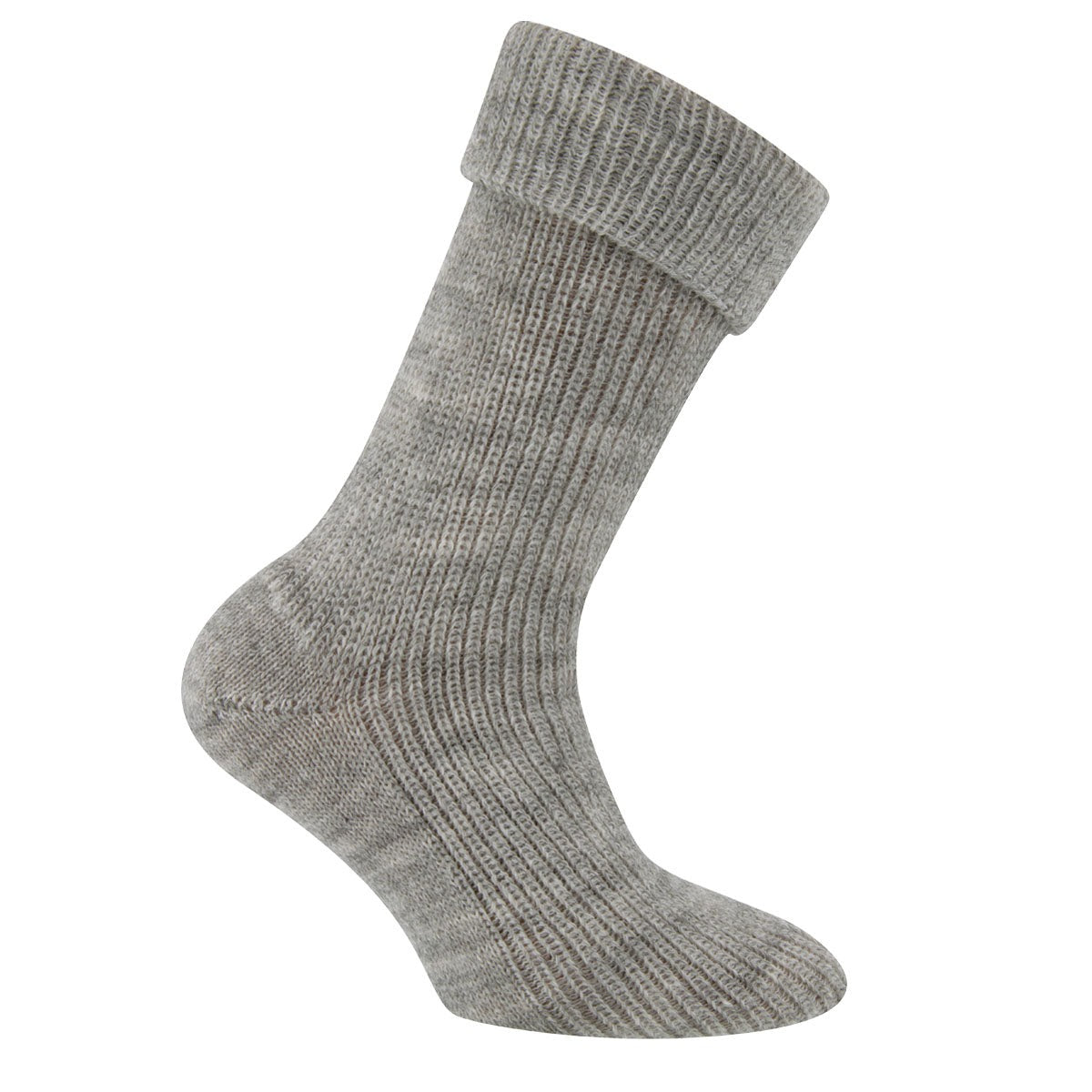 Ewers Socken Alpaka/Merino Grau