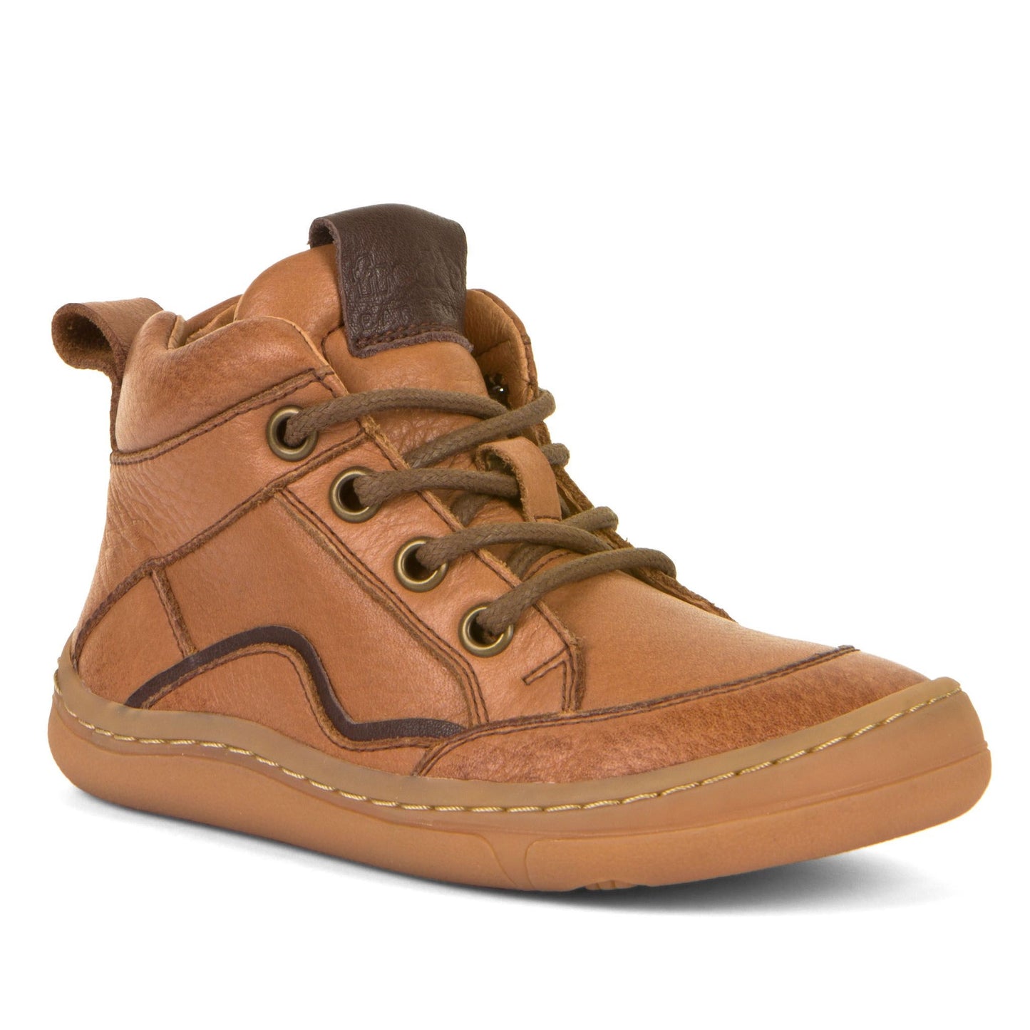 Froddo Barefoot Lace Up Cognac